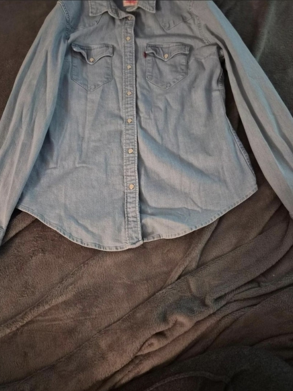 Levi's Light Blue Denim Shirt - Women's